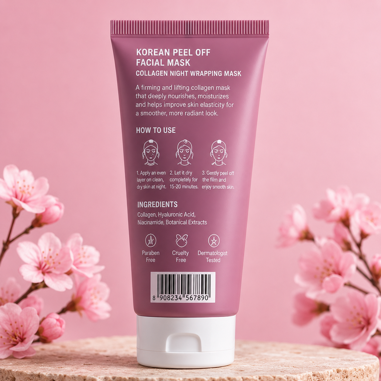 Korean Wrapping Peel Off Mask (Pack of 2)